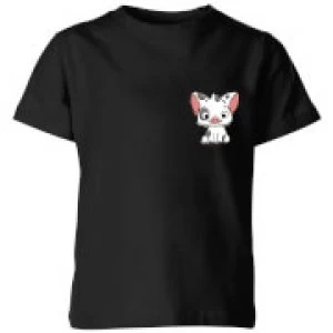 Image of Moana Pua The Pig Kids T-Shirt - Black - 7-8 Years