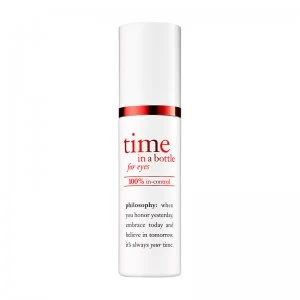 Image of Philosophy Time In A Bottle Eye Serum 15ml