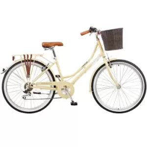 Image of Viking Belgravia Ladies Traditional Heritage 26" Wheel 6 Speed Bike 16" - Latte