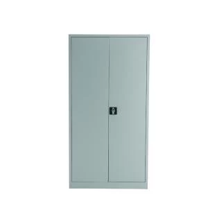 Image of Talos Double Door Stationery Cupboard 1790 Grey KF78754