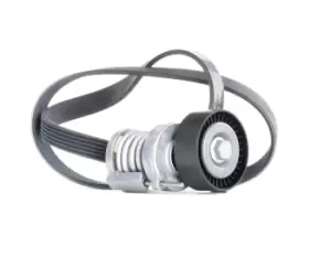 Image of CONTITECH V-ribbed belt set VW,AUDI,SKODA 6PK1080K1 Serpentine belt kit,Auxiliary belt kit,Poly V-belt kit,V-ribbed belt kit