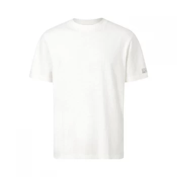 Image of AllSaints Seri Short Sleeve Crew - Chalk White