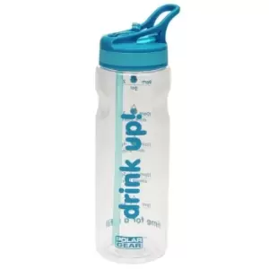 Image of Polar Gear 750ml Daily Water Tracker Bottle - Clear