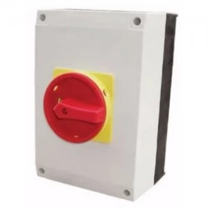 Image of ESR 100A 4 Pole 230V-415V Large IP65 Industrial Rotary Isolator