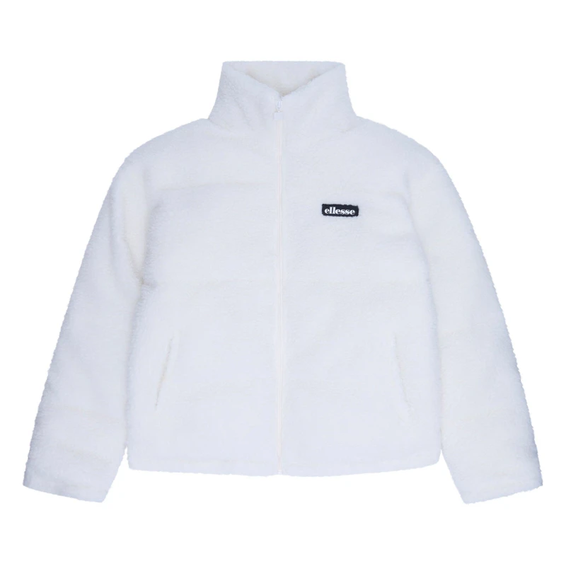 Image of Ellesse Mens G Pad Quilted Jacket Off White male X Small