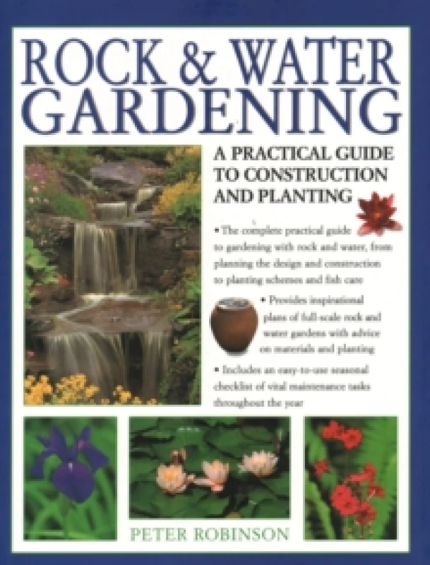 Image of Rock & Water Gardening : A practical guide to construction and planting Paperback / softback