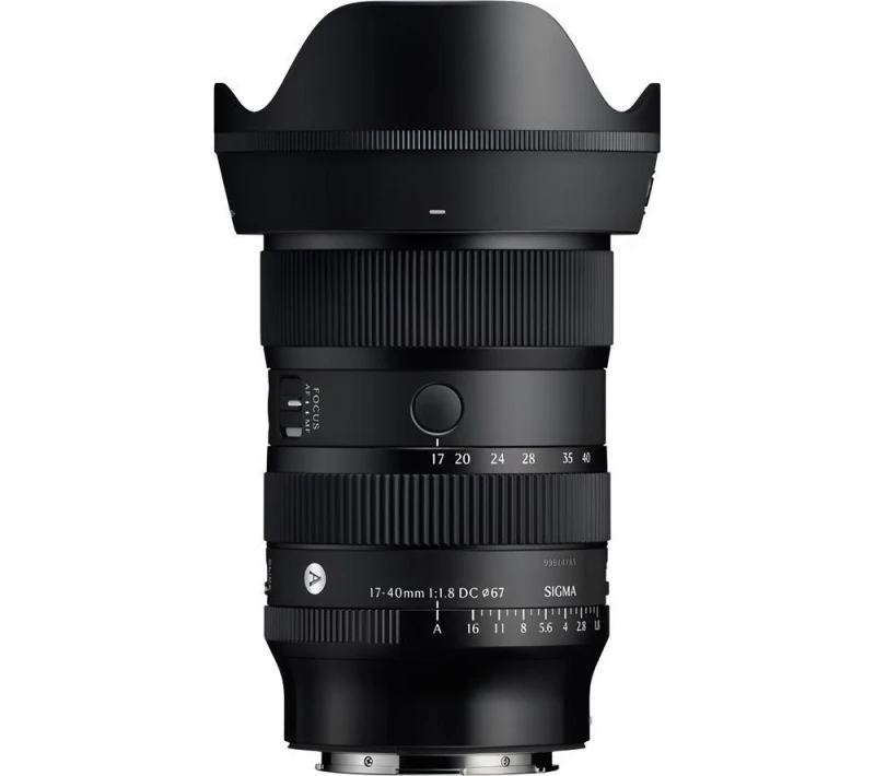 Image of Sigma Fujifilm X Mount Gimbal camera Standard zoom lens Black