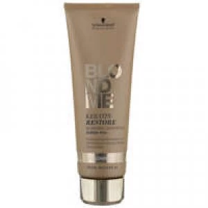 Image of Schwarzkopf BlondMe Keratin Restore Bonding Shampoo For All Blondes 250ml