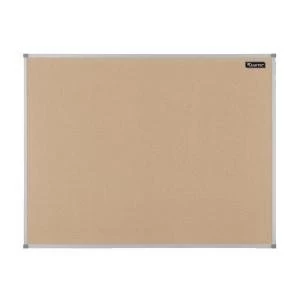 Image of Quartet 1800x1200mm Aluminium Trim Cork Board 1904065