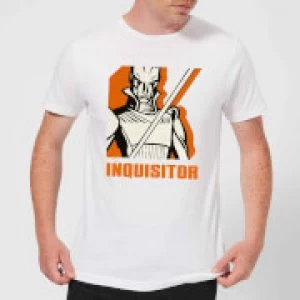 Image of Star Wars Rebels Inquisitor Mens T-Shirt - White - L