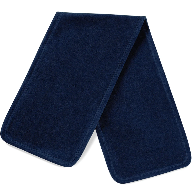 Image of Beechfield Beechfield Men Geneva Suprafleece Scarf in Navy Navy One Size Male 5063417922964