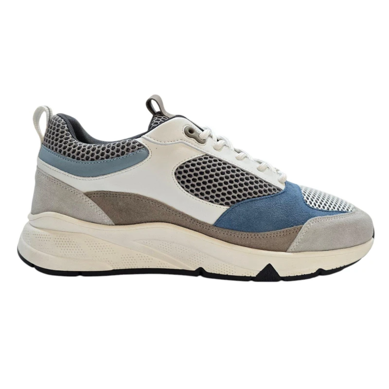 Image of Loyalti Mens Nemo Runners White/Lt Blue male 7 (41)