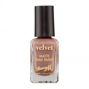 Image of Barry M Velvet Nail Paint - Crushed Ribbon, Brown Nude