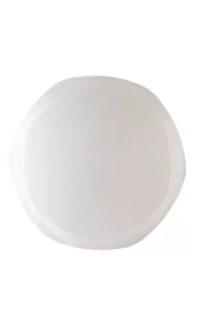 Image of Psyche LED Dimmable Round Flush Ceiling Lamp, White Stardust, 3000- 4000-6000K