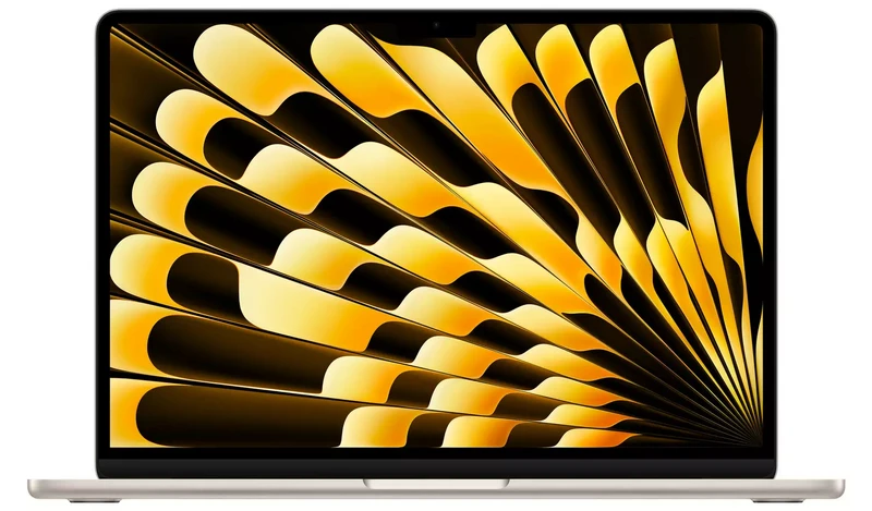 Image of Apple 13" MacBook Air, M3, 16GB RAM, 8-Core GPU, 512GB, 2024 - Starlight