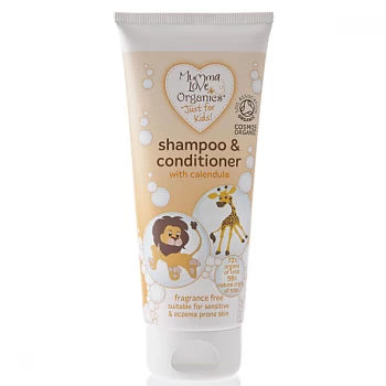Image of Mumma Love Organics Kids Shampoo & Conditioner with Calendula