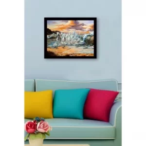 Image of SC1015 Multicolor Decorative Framed MDF Painting