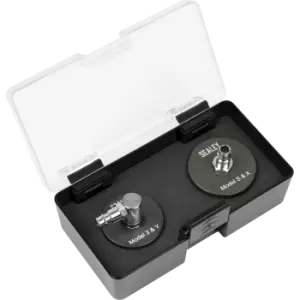 Image of Sealey VS0204T Tesla Brake Pressure Bleeder Cap Set