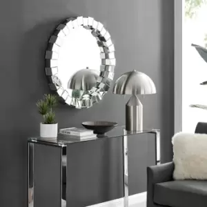 Image of Venus Multi Faceted Medium Round Wall Mirror
