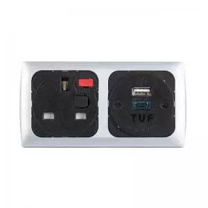 Image of Proton panel mounted power module 1 x TUF A&C connectors USB