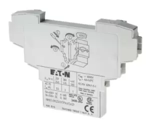 Image of Eaton Auxiliary Contact - 2NC + 2NO, 3 Contact, Side Mount, 2 A dc, 3.5 A ac