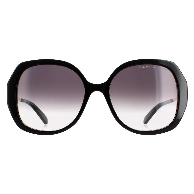 Image of Marc Jacobs Fashion Black Dark Grey Gradient MARC 581/S Black female