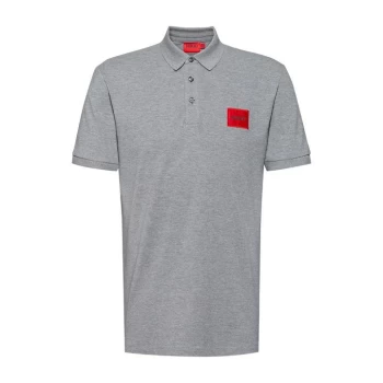 Image of Hugo Boss Dereso Polo Shirt - Med Grey 031