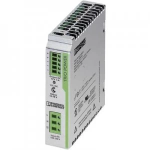 Image of Phoenix Contact TRIO-PS/1AC/12DC/5 Rail mounted PSU (DIN) 12 V DC 5 A 60 W 1 x