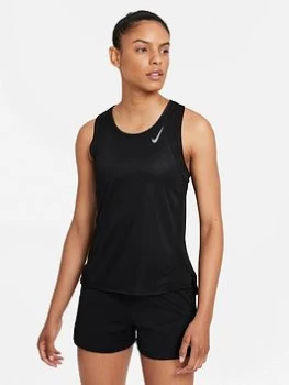 Image of Nike Running Dri-FIT Race Day Singlet - Black Size M Women