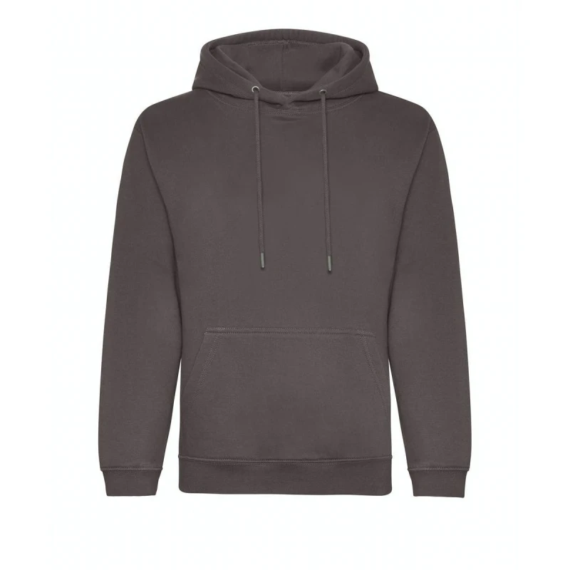 Image of AWDis AWDis Men Plain Hoodie in Charcoal Size: X-Small Charcoal XS Male 5059699826366