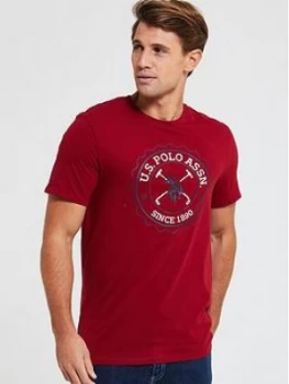 Image of U.S. Polo Assn. Striker T-Shirt - Red