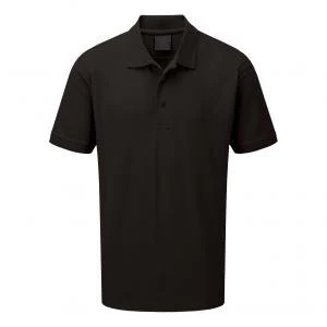 Image of SuperTouch Medium Polo Shirt Classic Polycotton Black 56CA2