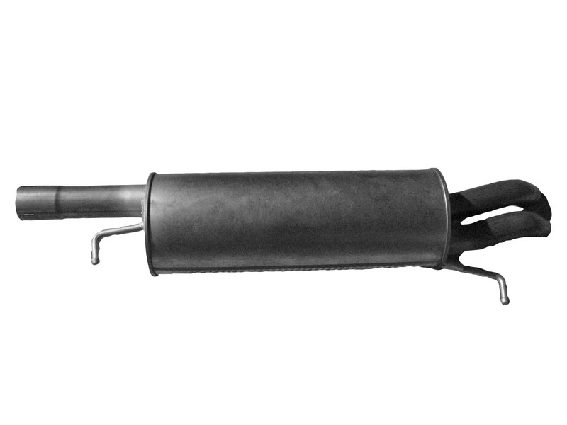 Image of IZAWIT 23.091 Rear silencer Rear, without mounting parts End Silencer (3437)