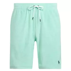Image of Polo Ralph Lauren Cotton Terry Shorts - Green