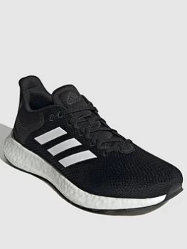 Image of adidas Pureboost 21 - Black/White, Size 7, Men