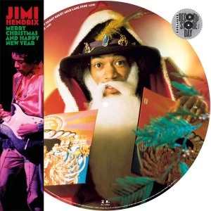 Image of Jimi Hendrix - Merry Christmas & Happy New Year (Picture Disc) (Numbered) (Black Friday 2019) Vinyl