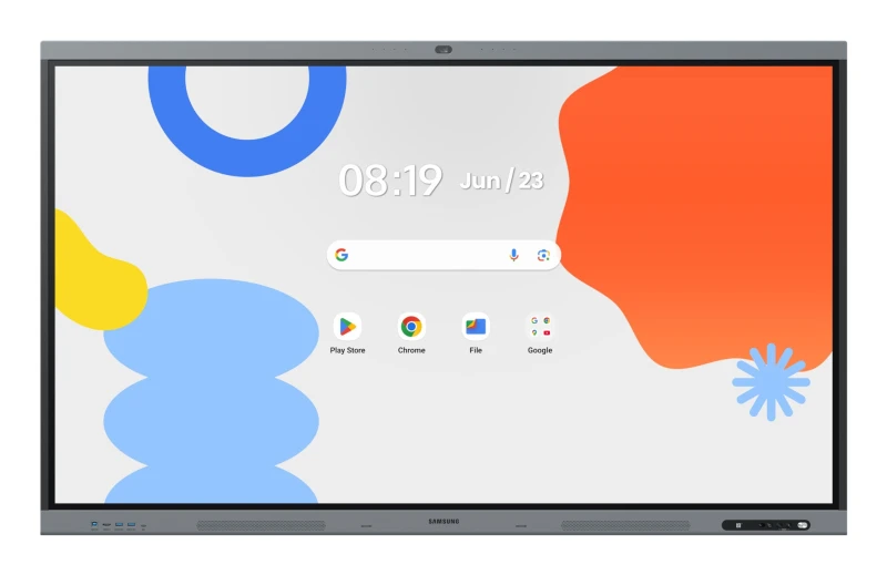 Image of Samsung LH75WAFPLGC interactive whiteboard 190.5cm (75") 3840 x 2160 pixels Touch Screen Black, Grey LH75WAFPLGCXEN