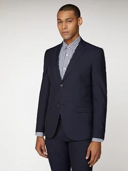 Image of Ben Sherman Tonic Suit Jacket - Blue Depths, Navy, Size 38, Men