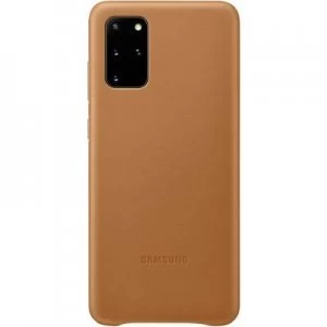 Image of Samsung Leather Cover Cover Samsung Galaxy S20 Brown