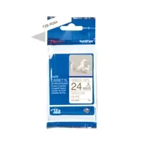 Image of Brother TZe-R254 Original Gold on White Ribbon Tape Cassette 24mm x 4m