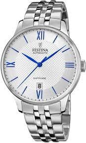 Image of Festina Silver Automatic Classical Watch - f20482/1