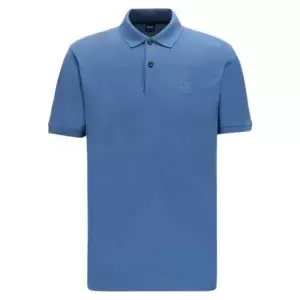Image of Hugo Boss Pallas Polo Shirt Bright Blue