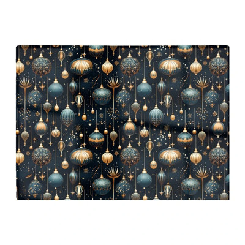 Image of Warren Reed Designer Christmas Decorations Glass Chopping Board