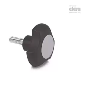 Image of Elesa - Lobe knob-VTT.32-C-p-M8x16-C3 Grey