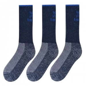Image of Karrimor Midweight Boot Sock 3 Pack Mens - Navy