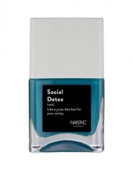 Image of Nails Inc Life Hack, Social Detox, Blue, Women