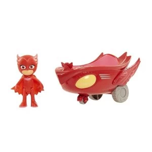 Image of PJ Masks Vehicle & Figure - Owlette Flyer
