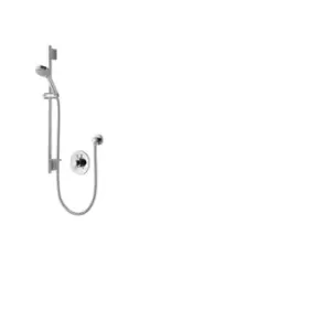 Image of Aqualisa Aspire Dl Concealed with Adjustable 105mm Harmony Head ASP001CA - 291745