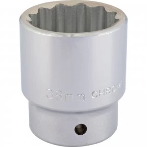 Image of Draper 3/4" Drive Polished Finish Bi Hexagon Socket Metric 3/4" 38mm