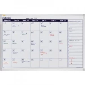 Image of Franken VO-7 Month planner White Magnet 98cm x 96 cm